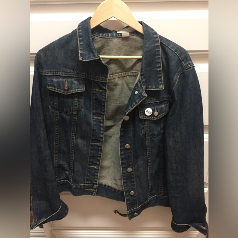 J. Crew Dark Blue Denim Jean Jacket